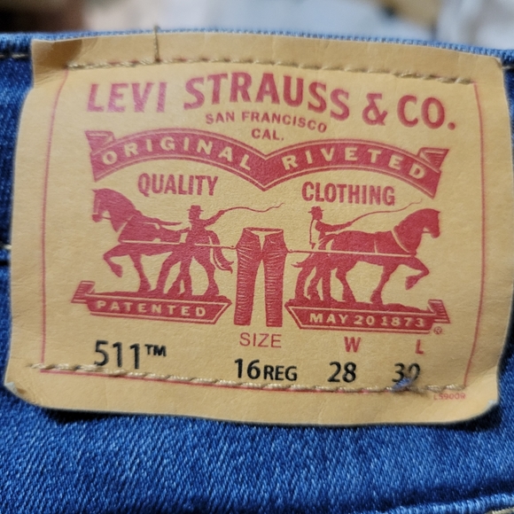 Levi Straus & Co 16 Reg Jean - Picture 3 of 4